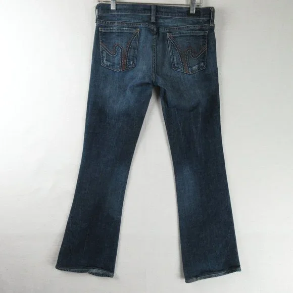Citizens of Humanity Ric Rac #108 Stretch Low Waist Bootcut Jeans Size 28 - Picture 2 of 15